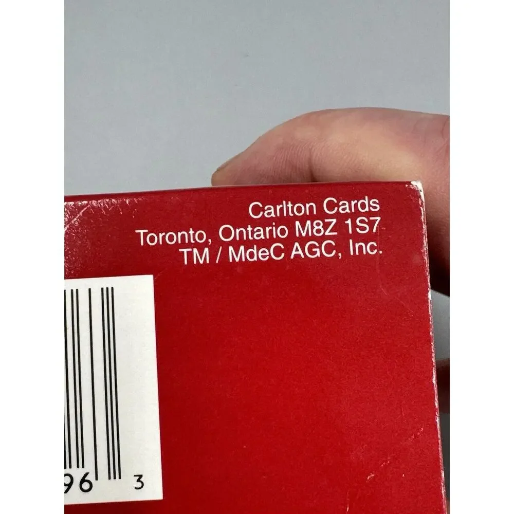 Carlton Cards box not